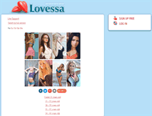 Tablet Screenshot of lovessa.com